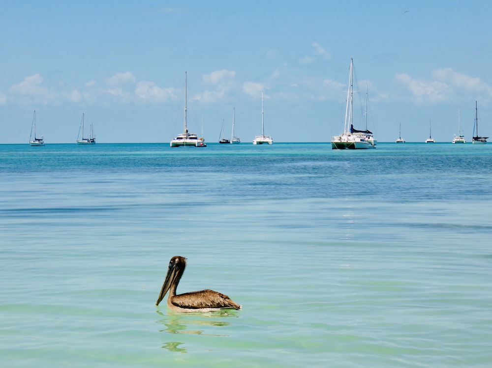 Belize vanaf het water