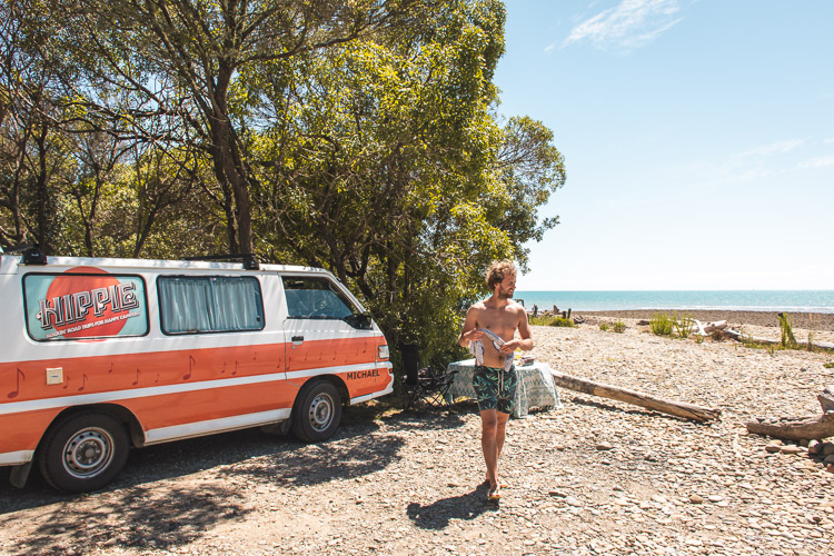 Abel Tasman National Park camping