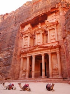 Al khazneh Petra Jordanie