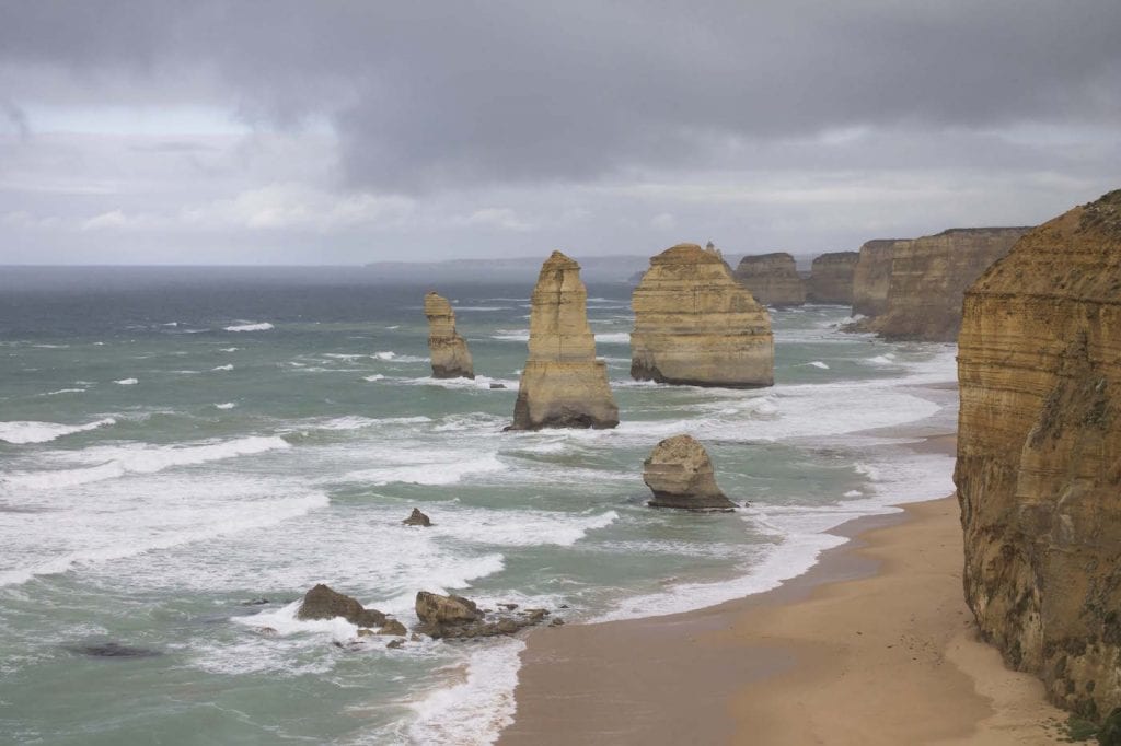 Alleen backpacken Australie 12 Apostels Great ocean road