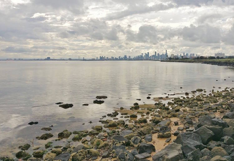 Alleen backpacken australie Melbourne skyline