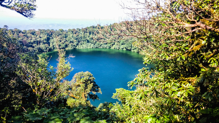 Alleen backpacken in Costa Rica Arenal - Cerra chato