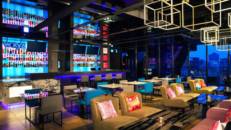 Aloft Hotel Taipei W XYZ bar Zhongshan