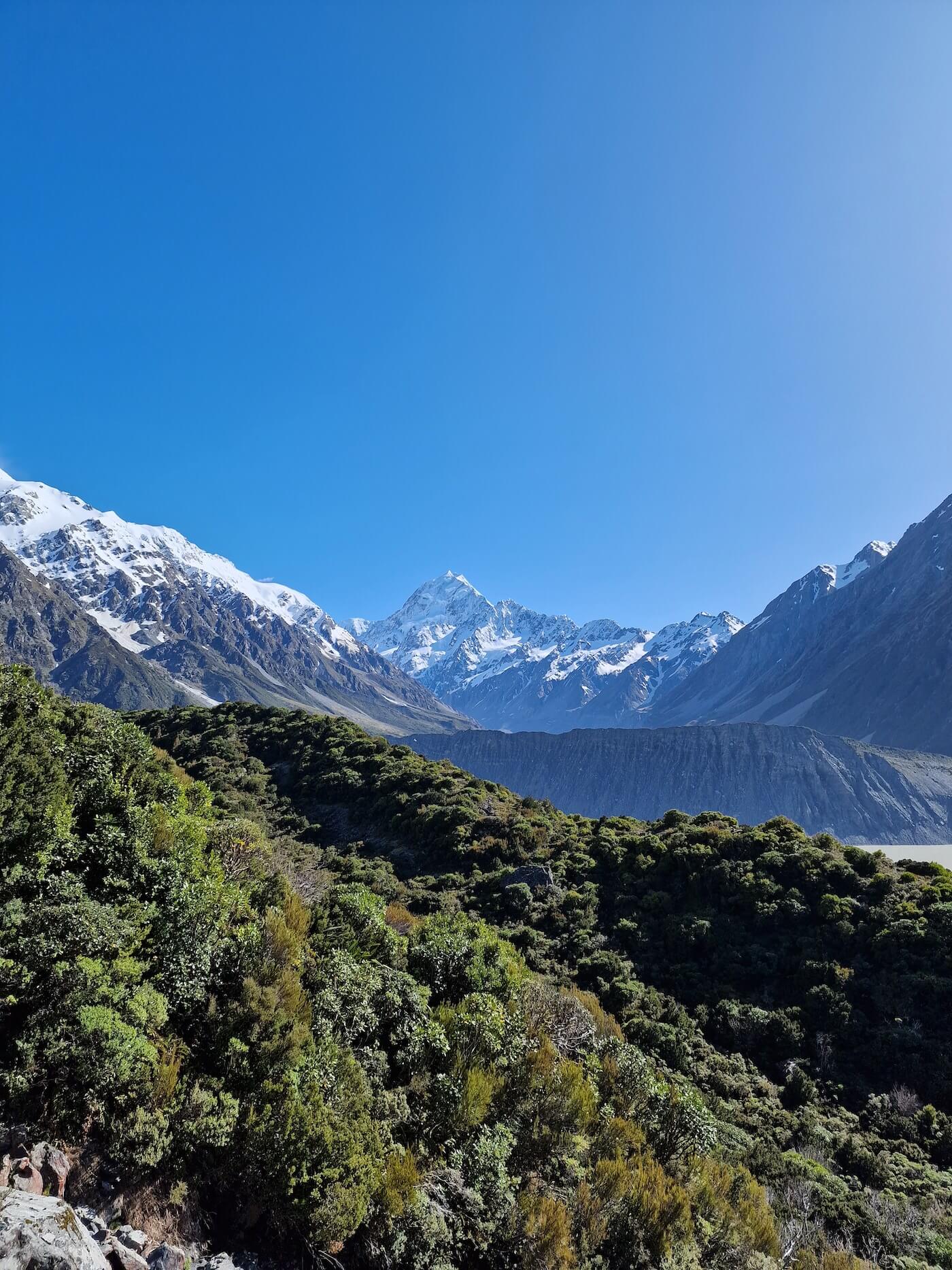 Aoraki Mount Cook Mueller hut track