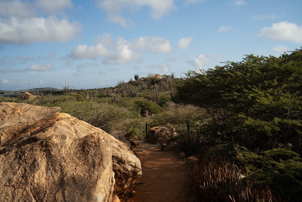 Arikok landschap Aruba