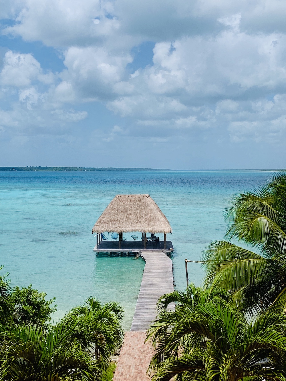 Bacalar meer in Mexico