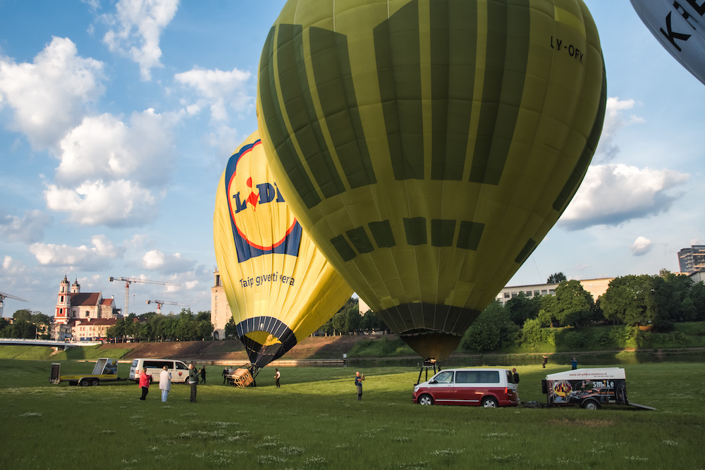 Ballonvaart, rondreis Litouwen