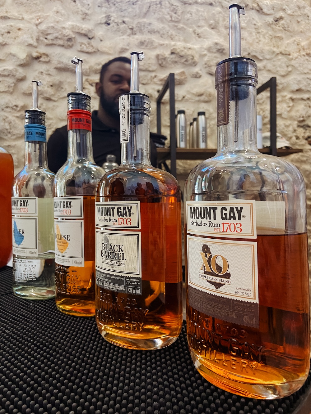 Barbados Mount gay rum