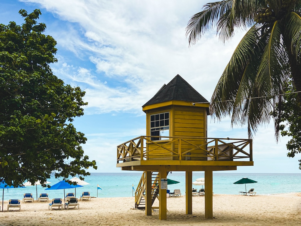 Barbados Westkust strand