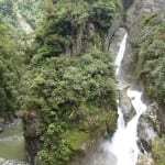 Baños tour, Pailon del Diablo ecuador