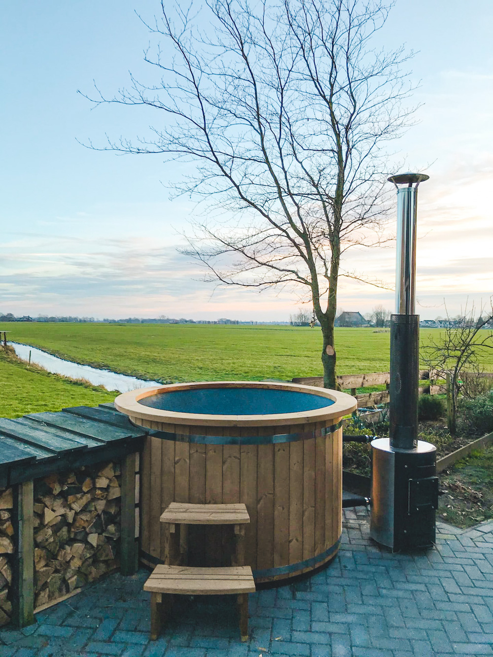 Bed and Breakfast friesland met hot tub