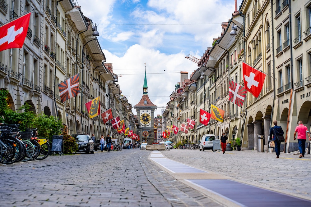 Bern bezienswaardigheden, straatje