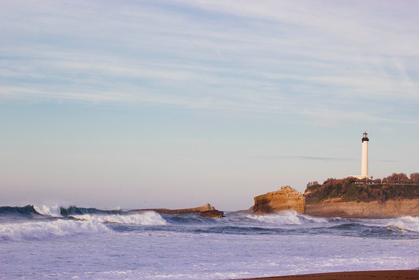 Biarritz Frankrijk, strand