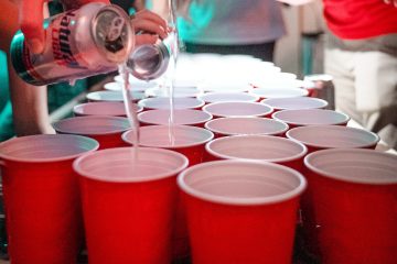 Bierspelletjes beer pong