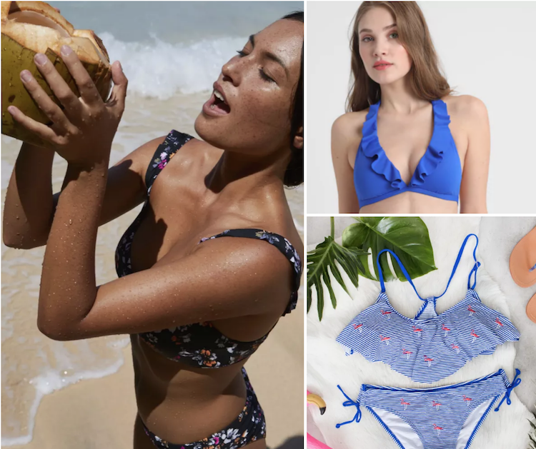 Bikini trends 2021 ruffles