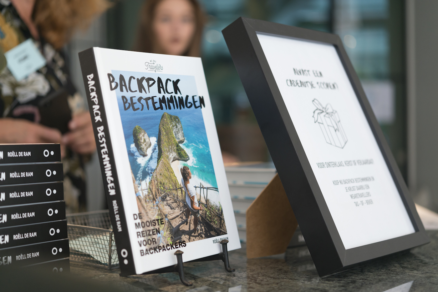 boekpresentatie backpack bestemmingen