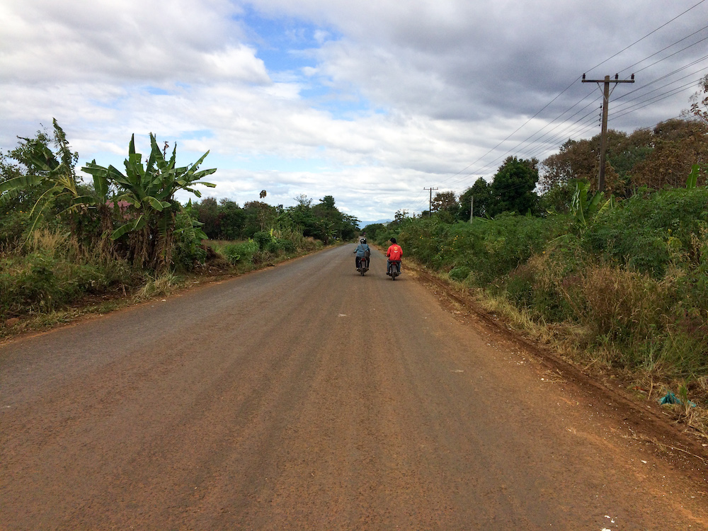 Bolaven Plateau pakse scooter