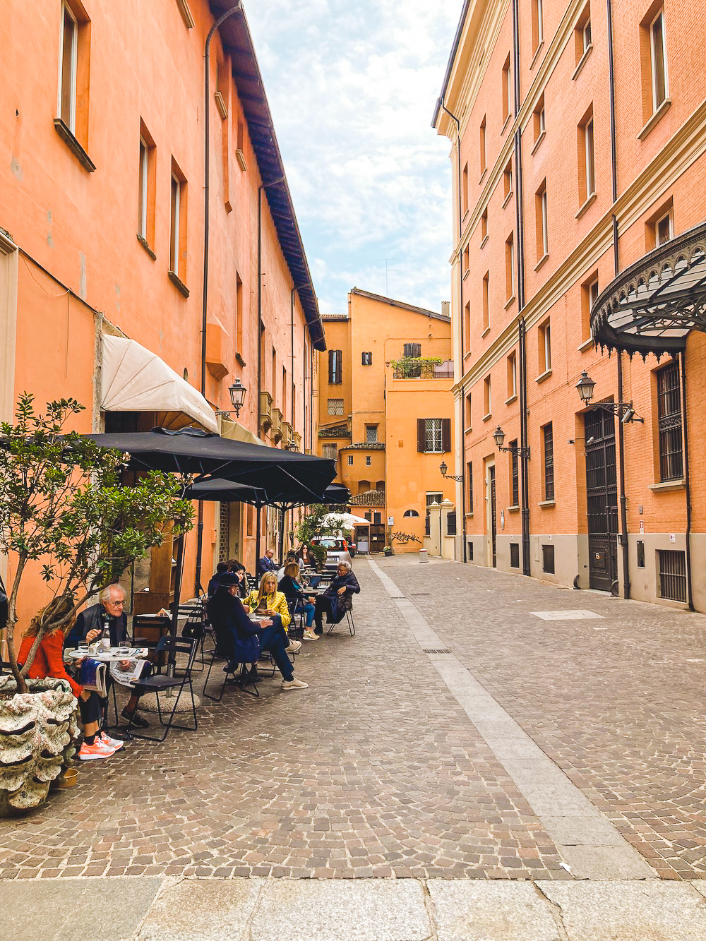 Bologna straatbeeld