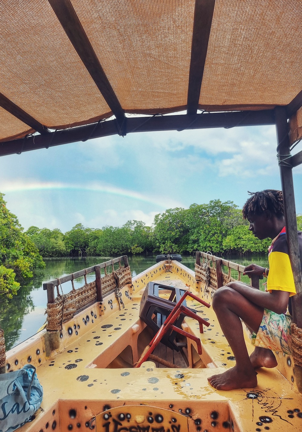 Boot door mangrove lamu kenia