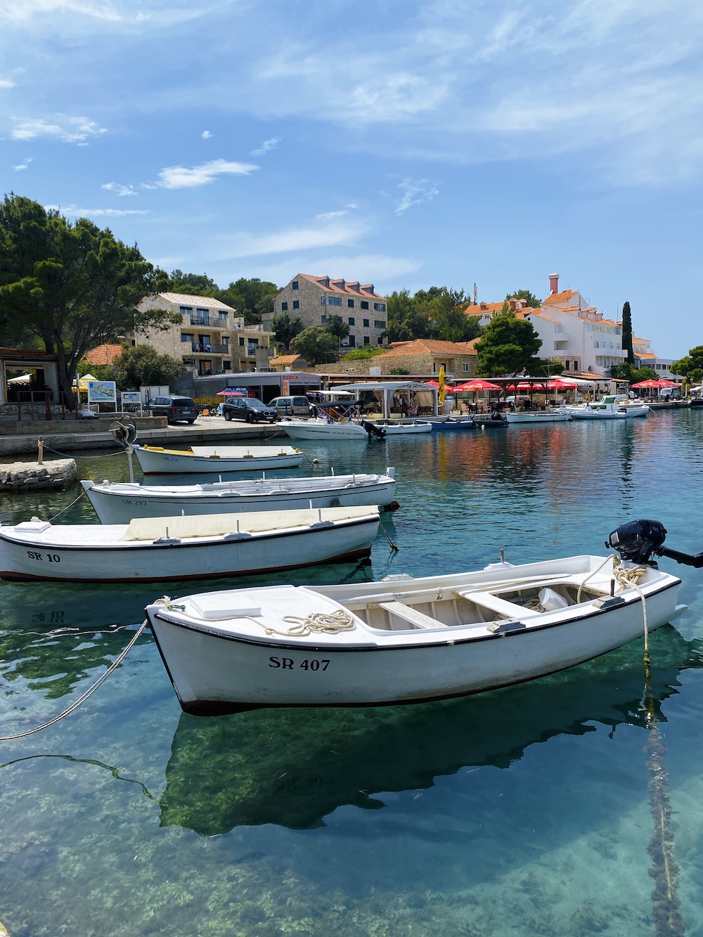 bootje varen Mljet