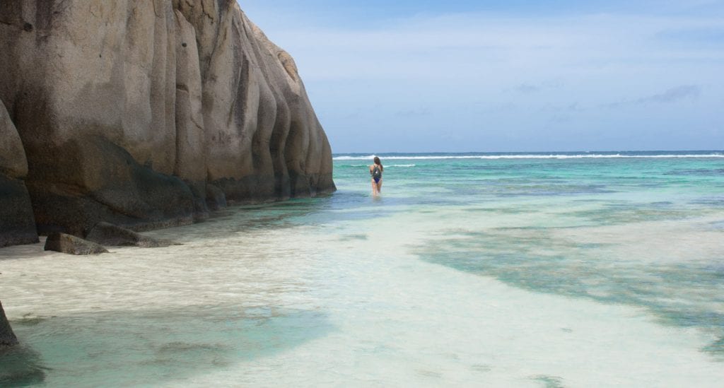 Bounty Eiland Seychellen la digue_