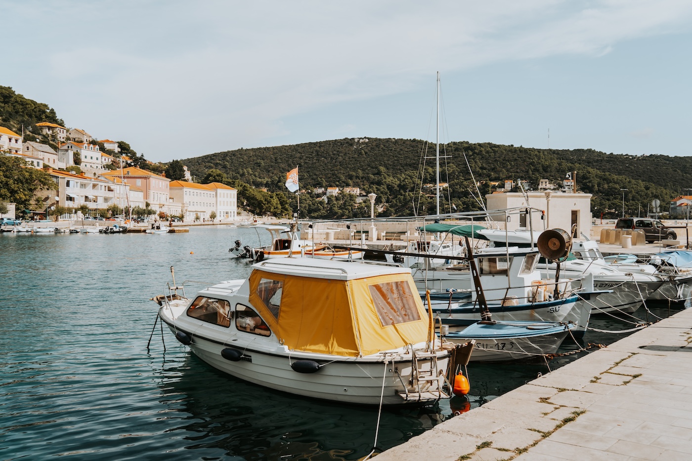 Brac, haven Pučišća