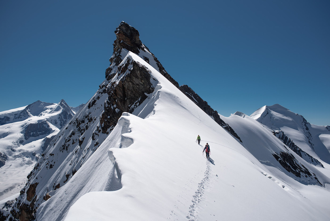 Breithorn beklimmen gemakkelijke 4000ers