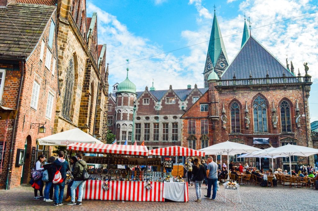 Bremen Marktplatz Duitsland