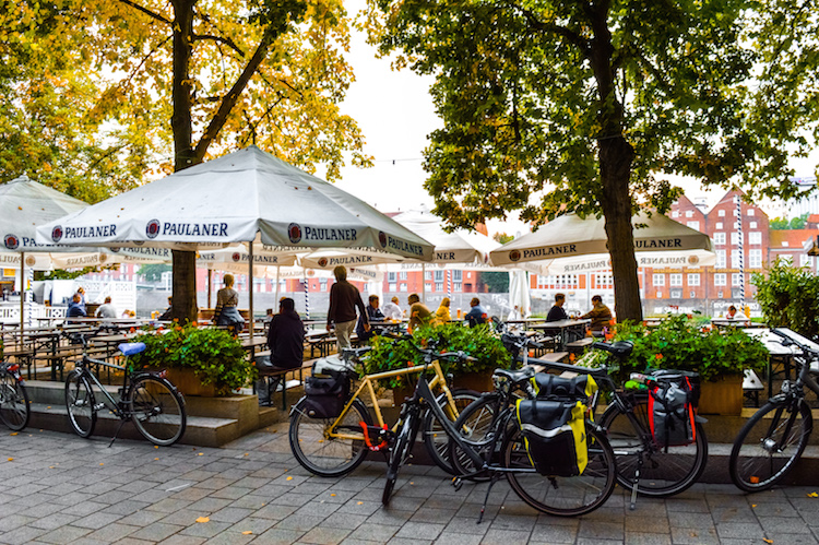 Bremen citytrip Weserpromenade