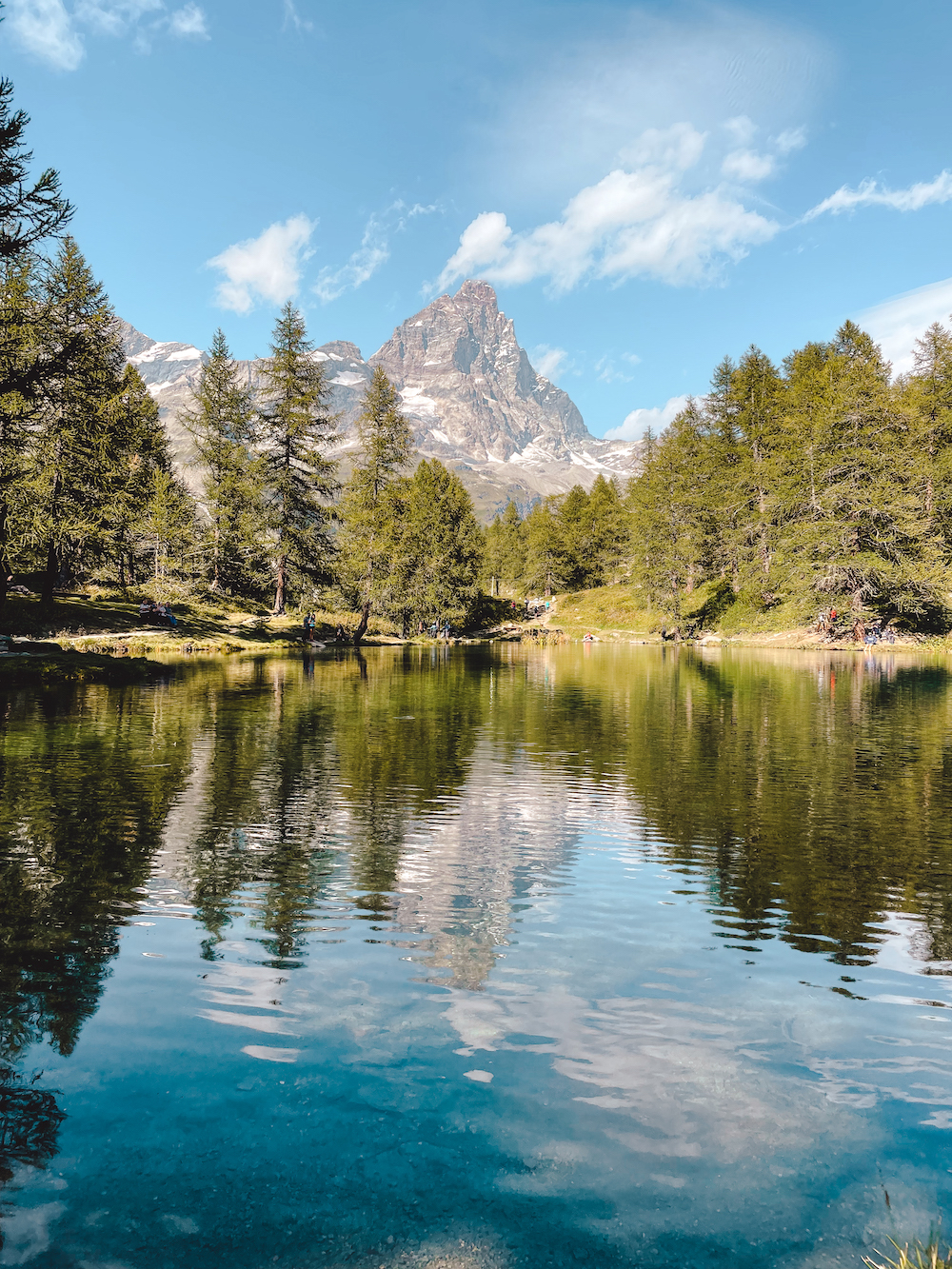 Breuil-Cervinia, Lago Blu