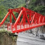 Bruggen in Taroko National Park