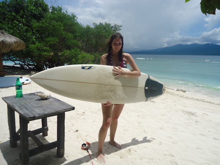 Bucketlist Jessica - surfen