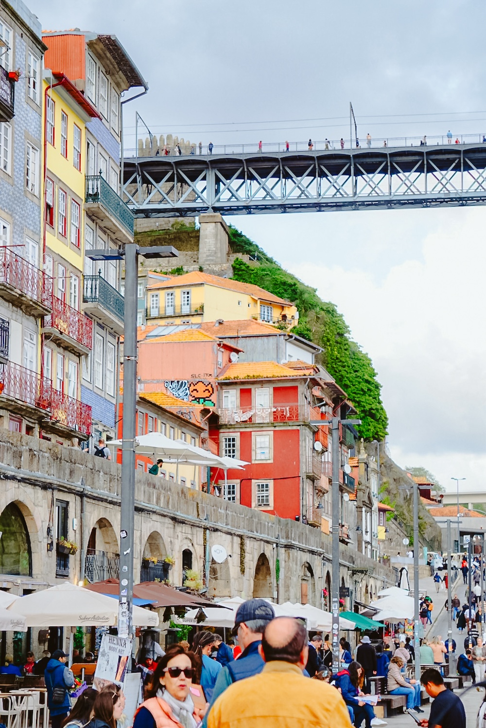 Cais da ribeira, bezienswaardigheden Porto