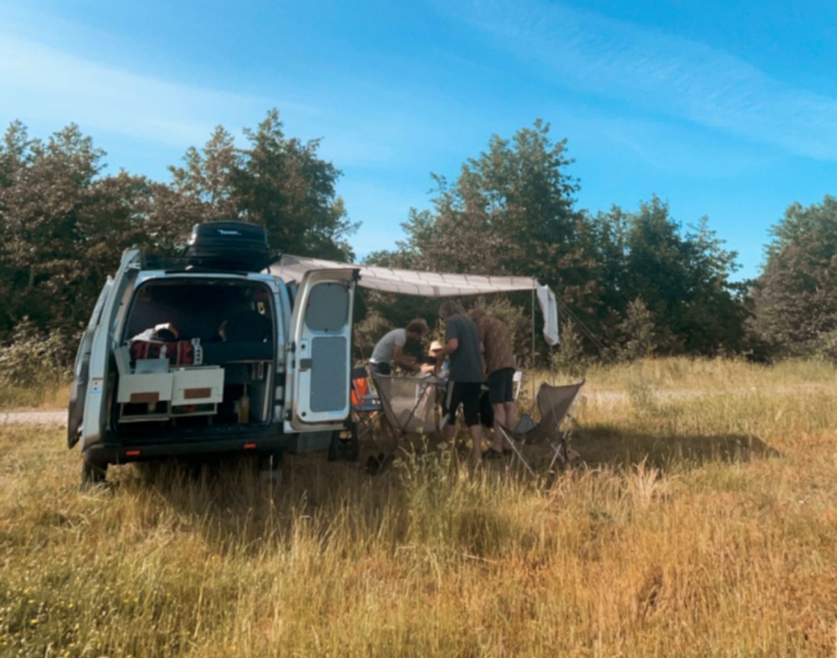 zelfbouw camper keuken