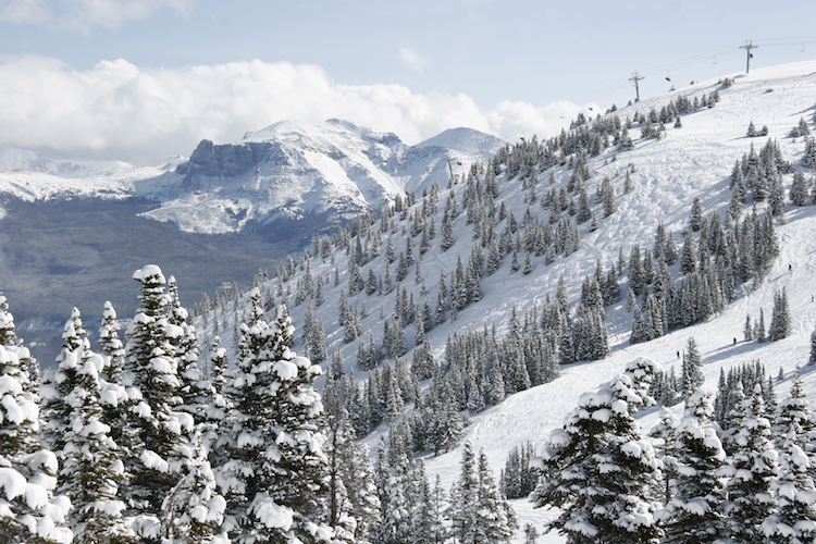 Canadian rockies in canada wintersport