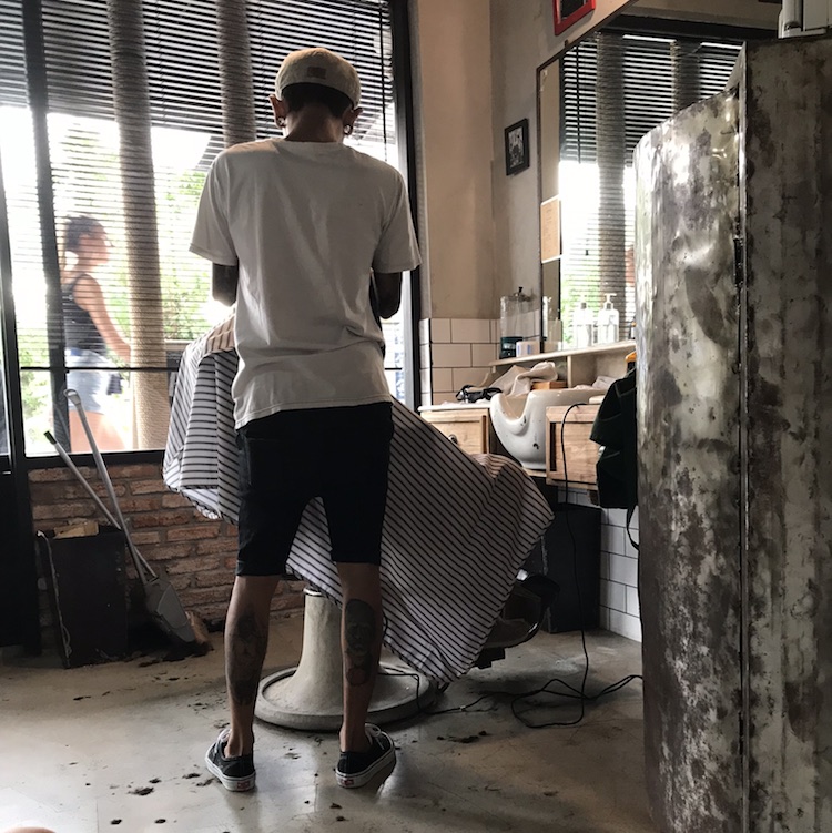 Canggu highlights barber shop