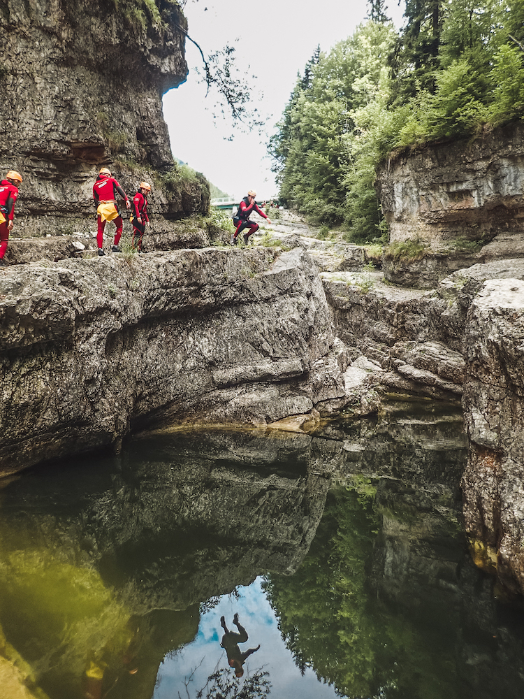 canyoning salzburgerland