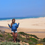 Carrapateira algarve slapen op het strand