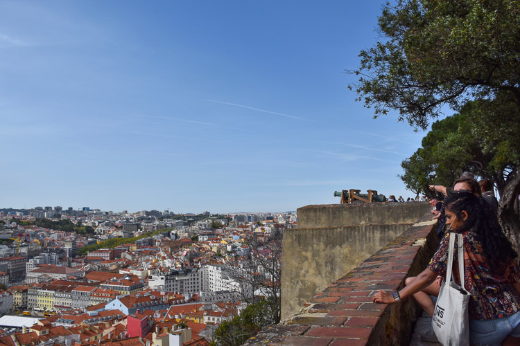 Castelo de Sao Jorge lissabon