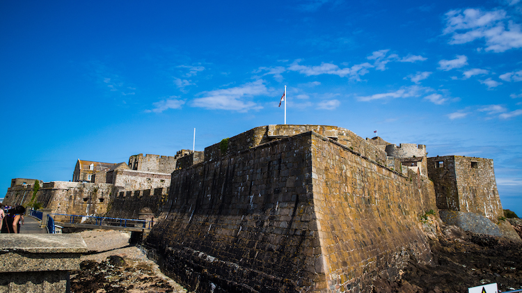 Castle Cornet op Guernsey