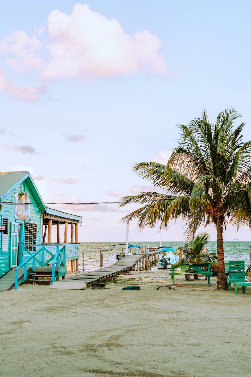 Caye Caulker haventje