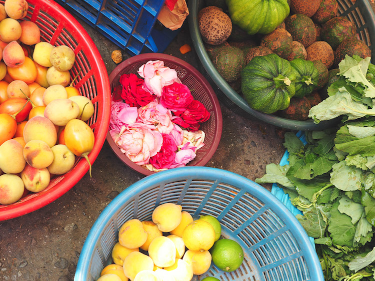 Chichicastenango markt kraampjes