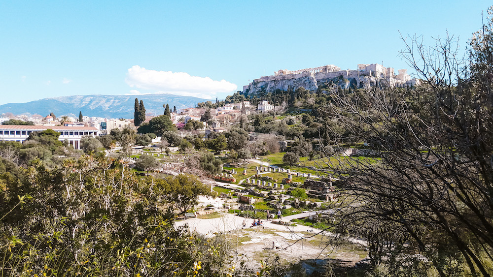 Citytrip Athene De Agora