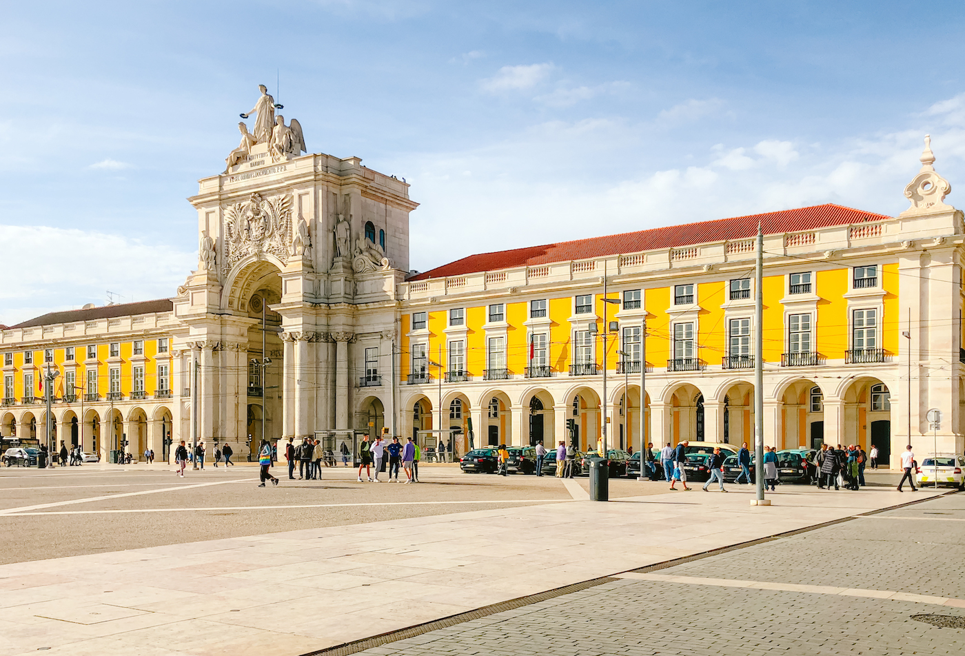 Citytrip Lissabon, Praça do Cómercio