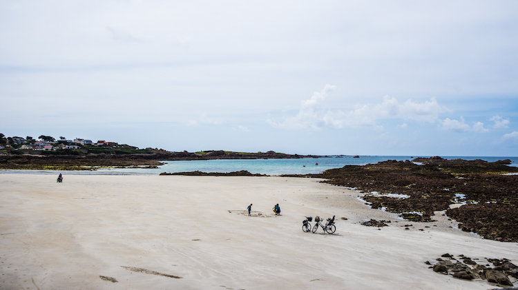 Cobo Bay kanaaleilanden guernsey