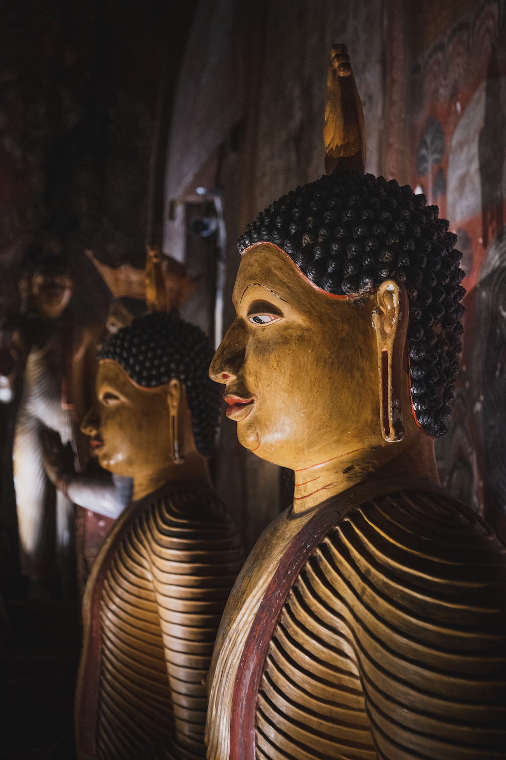 Dambula Golden Rock Temple Sri Lanka