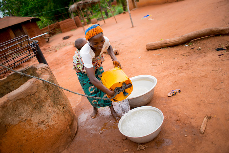 De dorpen in Benin Afrika reizen naar Benin