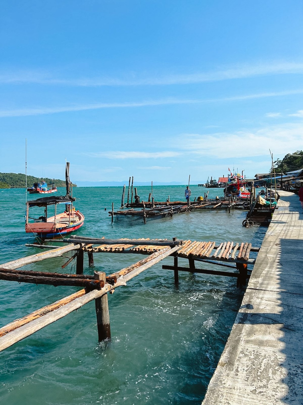 De pier van Koh Kood