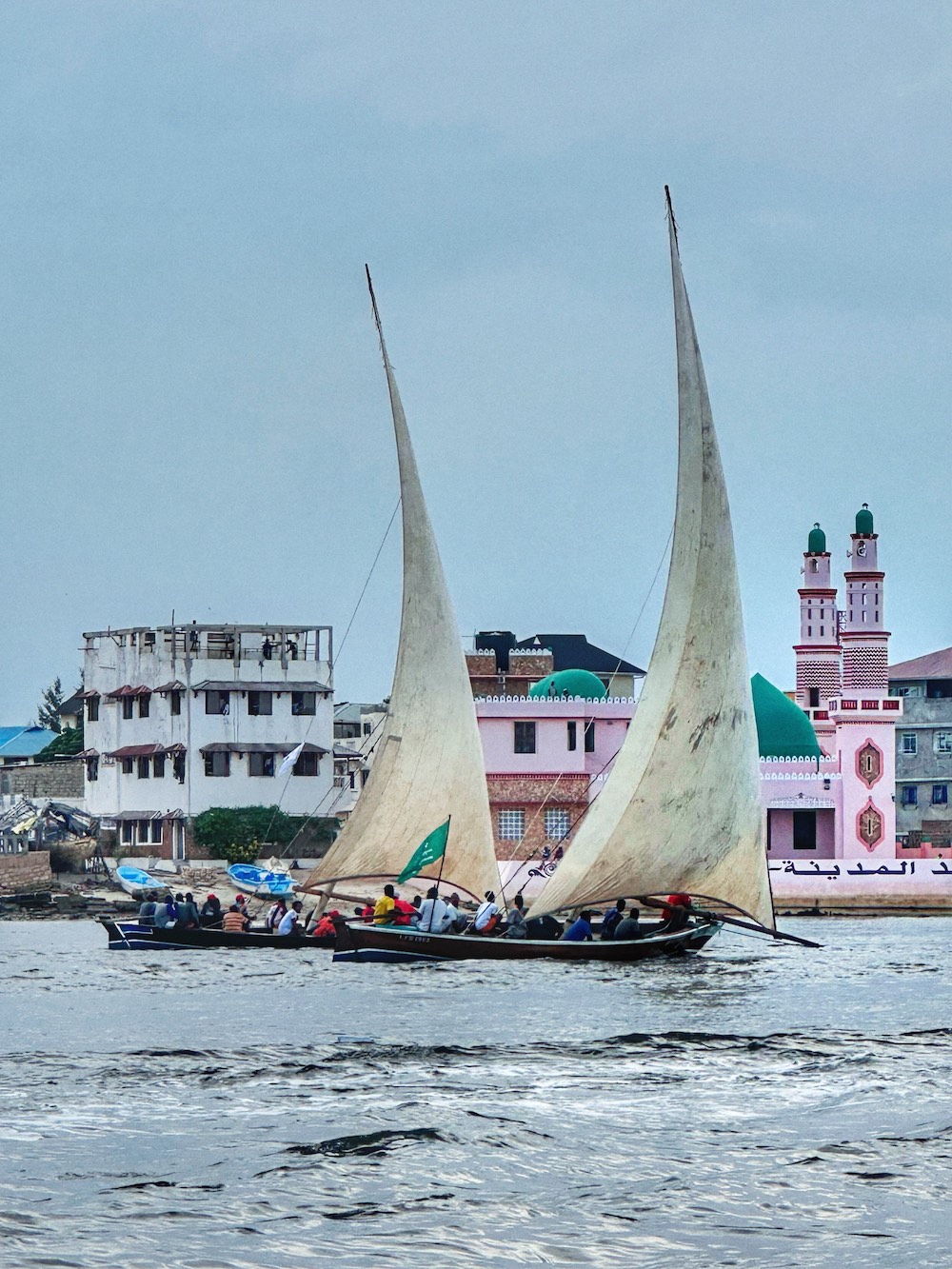 Dhow's voor Lamu kenia