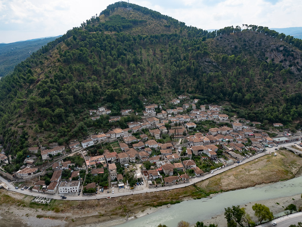 Doen in Berat uitzicht vanaf het kasteel